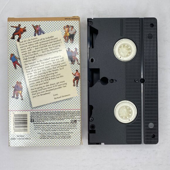 Richard Simmons Sweatin To The Oldies VHS 1988 Exercise Workout Video - Picture 7 of 7